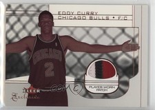 2001-02 Fleer Exclusive Rookie Player-Worn Patch Eddy Curry #148 Patch d9r