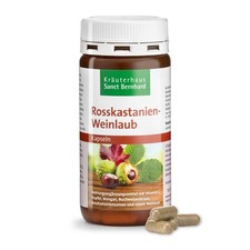 120 Rosskastanien Weinlaub Kapseln (1 Dose) v...