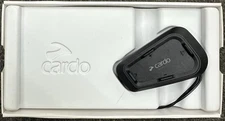 Cardo Spirit HD Motorcycle Bluetooth Communication Headset - Black, Single Pack