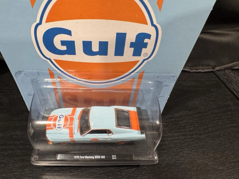NEW! M2 MACHINES 1970 Ford Mustang BOSS  302  1:64  CHASE 1/750 Orange Chrome - Image 4 of 4