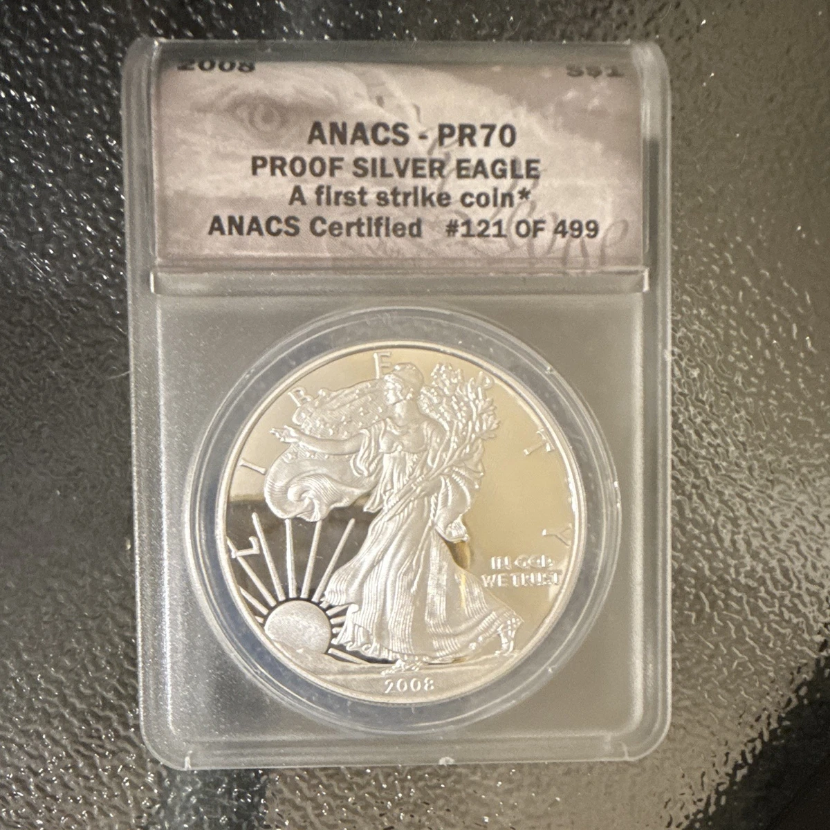 American Eagle ANACS 2008 Silver Bullion Coins for sale | eBay