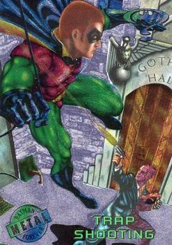 Trap Shooting (#72) | 1995 Fleer Batman Forever | Silver Flasher | EX
