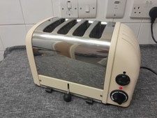 Dualit 4 Slice Toaster - Cream and Stainless - Good clean 