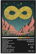 Poster Dance Gavin Dance Mothership 3 Album Poster, gift for fans