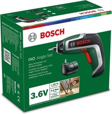 Bosch IXO Cordless Screwdriver 3.6V Green Compact Electric Driver Set
