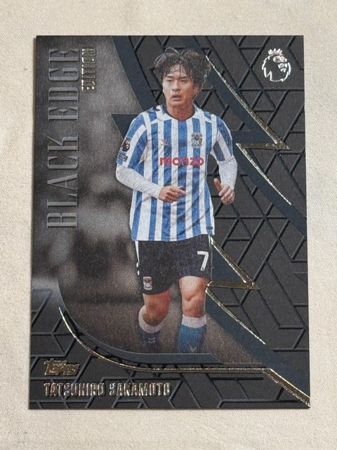 2026-27 Topps Premier League Black Edge Tatsuhiro Sakamoto #BE50 Coventry City