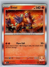 Entei 025/217 Rare Ascended Heroes Pokemon Holo Near Mint