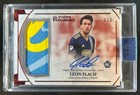 2022 Topps MLS Renaissance Leon Flach Ruby Auto Patch RC Rookie #2/5 Union