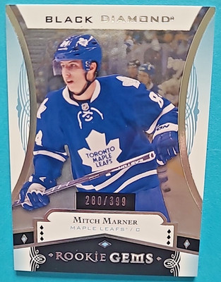 2016-17 Mitch Marner Black Diamond Rookie Gems RG-MM RC /399