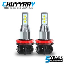 For RAM ProMaster 1500 2500 3500 2014-2022 2023 2X H11 LED Fog Light Bulbs