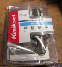 Kwikset Hollis BED BATH Satin Nickel Lever Handle