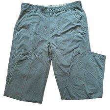 REI Co-op Mens 36x30 Sahara Tech Pants UPF 50 Nylon Hiking Zip Pockets