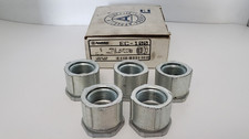 APPLETON EC-100 RIGID CONDUIT COUPLING, 3-PIECE UNIT, 1" THREADED BOX OF 5 NIB