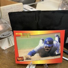 Juan Samuel 1992 Triple Play #73 Los Angeles Dodgers BASEBALL