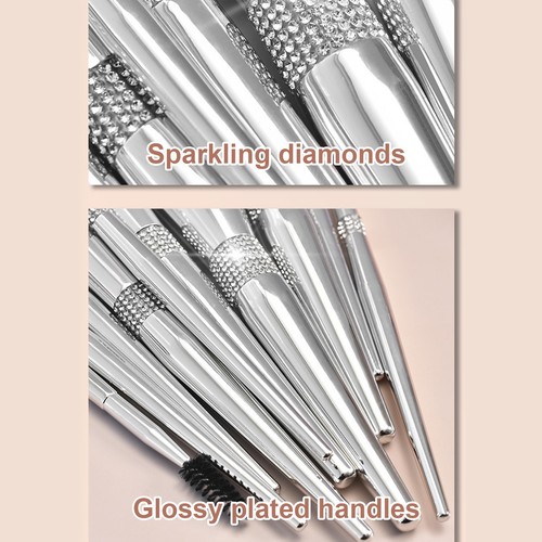 Tragbares Makeup Pinsel Set Mit 11 Pinseln Für Anfänger Und Profis - Bild 1 von 7