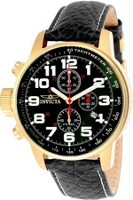 Invicta Watch - 3330 for Male Black in Stainless Steel