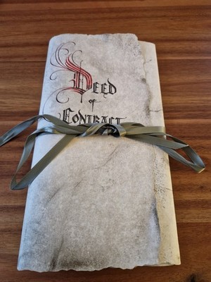 The Hobbit Deed of contract (Der Vertrag) 1:1 Replika
