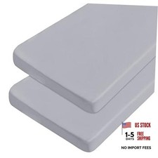 Cot Sheets 31" x 75", 2 Pack Cot Size Sheet Cot Sheet 31" x 75" Gray 2 Pack