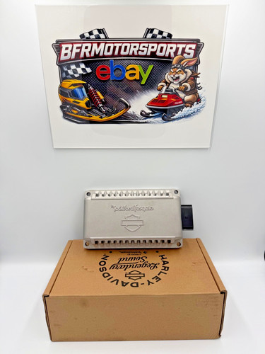 Harley Davidson Rockford Fosgate OEM Amplifier 200 Watts 76001131 13b