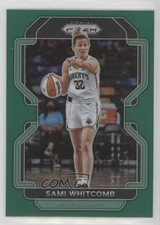 2022 Panini Prizm WNBA Green Prizm Sami Whitcomb #24 0jd0