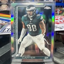 2025 Topps Chrome - Jalen Carter #250 Refractor
