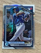 2024 Bowman Draft Chrome Arjun Nimmala Refractor Toronto Blue Jays #BDC102