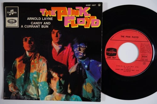PINK FLOYD Arnold Layne +2 SUPERB COND orig France EP french 45 psych prog HEAR!