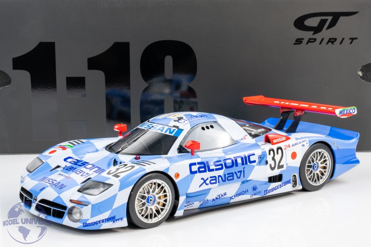 GT Spirit - 1:18 Nissan R390 GT1 No.32 Le Mans 24h 1998 Blue