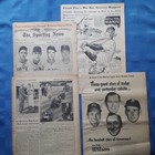 Boston Red Sox Lot 1951 Old Timers Day Goodman Cy Young Williams Runnels Lot — photo 1