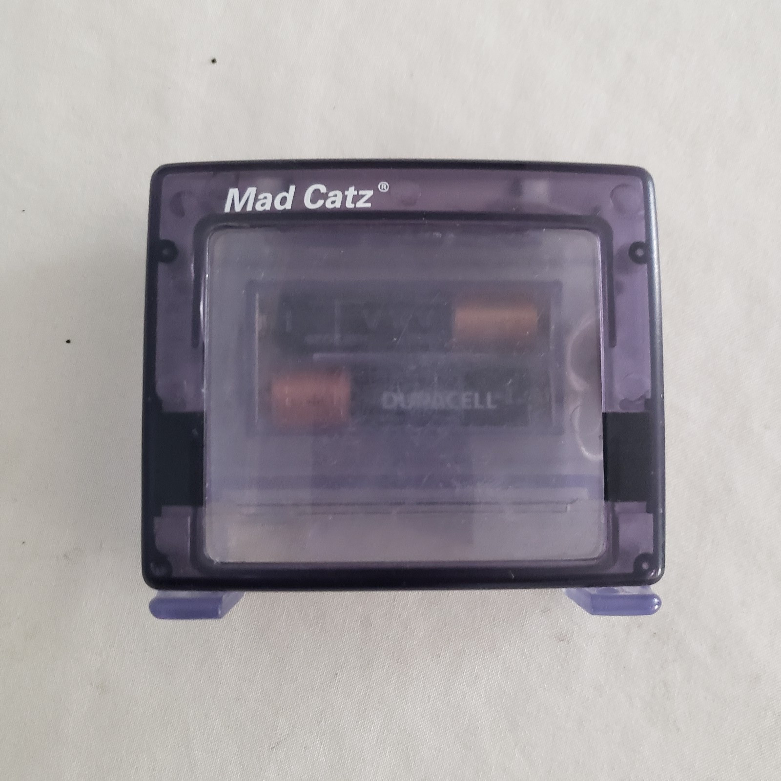 Mad Catz Nintendo Gameboy Color Screen Light & Magnifier Clear Purple Works