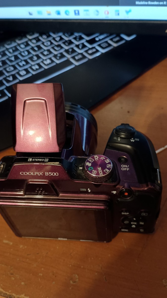 Nikon COOLPIX B500 16.0MP Digital Camera - Plum (PARTS ONLY) | eBay
