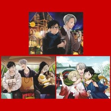 3 Points Yuri On Ice North American Version Bd Dvd Complete Volume Purchase Bonu