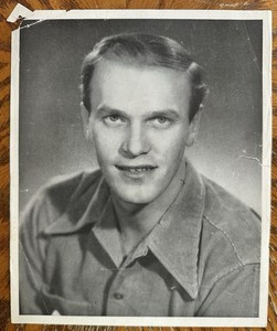 1947 Eddy Arnold Original 8 X 10 B & W Bonus Photo From His Song Book #A-1