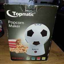 Popcornmaschine im Fußball Stil von Topmatic passend zur WM