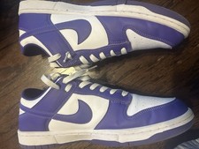 Nike Men's Dunk Low Purple And White