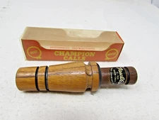 EXC. Vintage Faulks Lake Charles La. C-100 Duck Call with Box & Cover