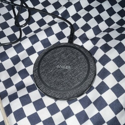 Anker PowerWave II Sense Qi Wireless Charging Pad Black w/ AC Adapter A2519