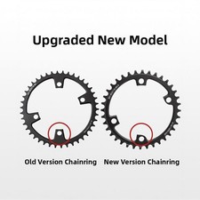 110BCD Narrow Wide Chainring 4 Arm Lightweight CNC Machined for Road Bike