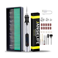 Electric Engraving Pen, 3-Speed Mini Cordless Rotary Tool Kit with 54 Accesso...