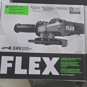 Flex FX3171A1C 24v Brushless Angle Grinder - Gray