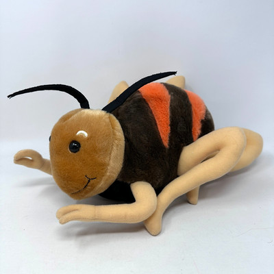 Petting Zoo Cave Cricket Plush Stuffed Animal Black Brown Cute Cuddle Insect 12''