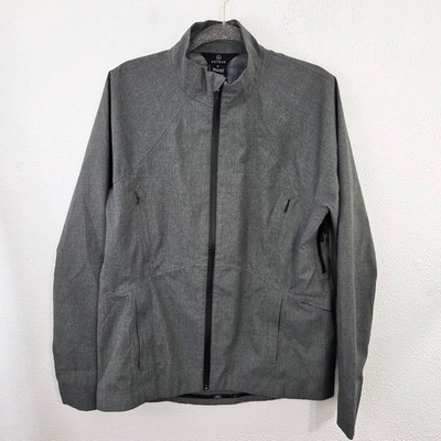 Aether Transport jacket dark gray waterproof rain coat lightweight men's large
