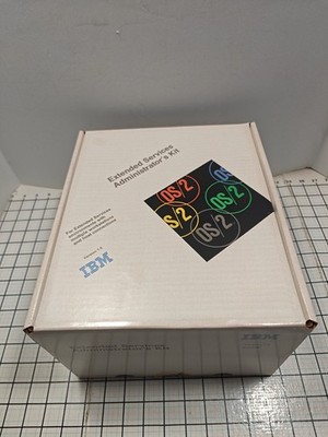 Vintage IBM OS/2 2.0 Sealed Extended Administrator's Kit 1.0