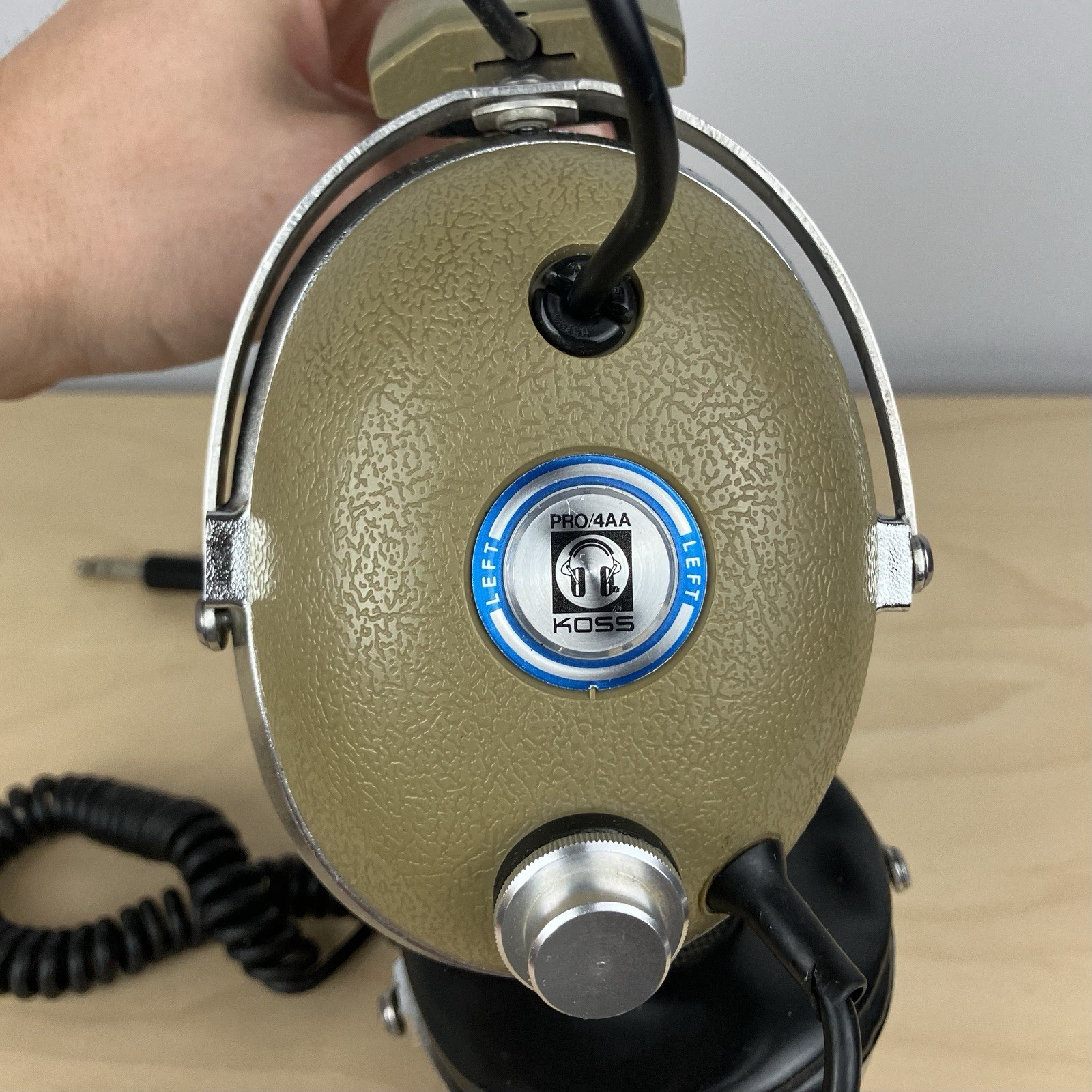 Vintage Koss Pro/4AA Headphones – Over-Ear, As-Is, Untested