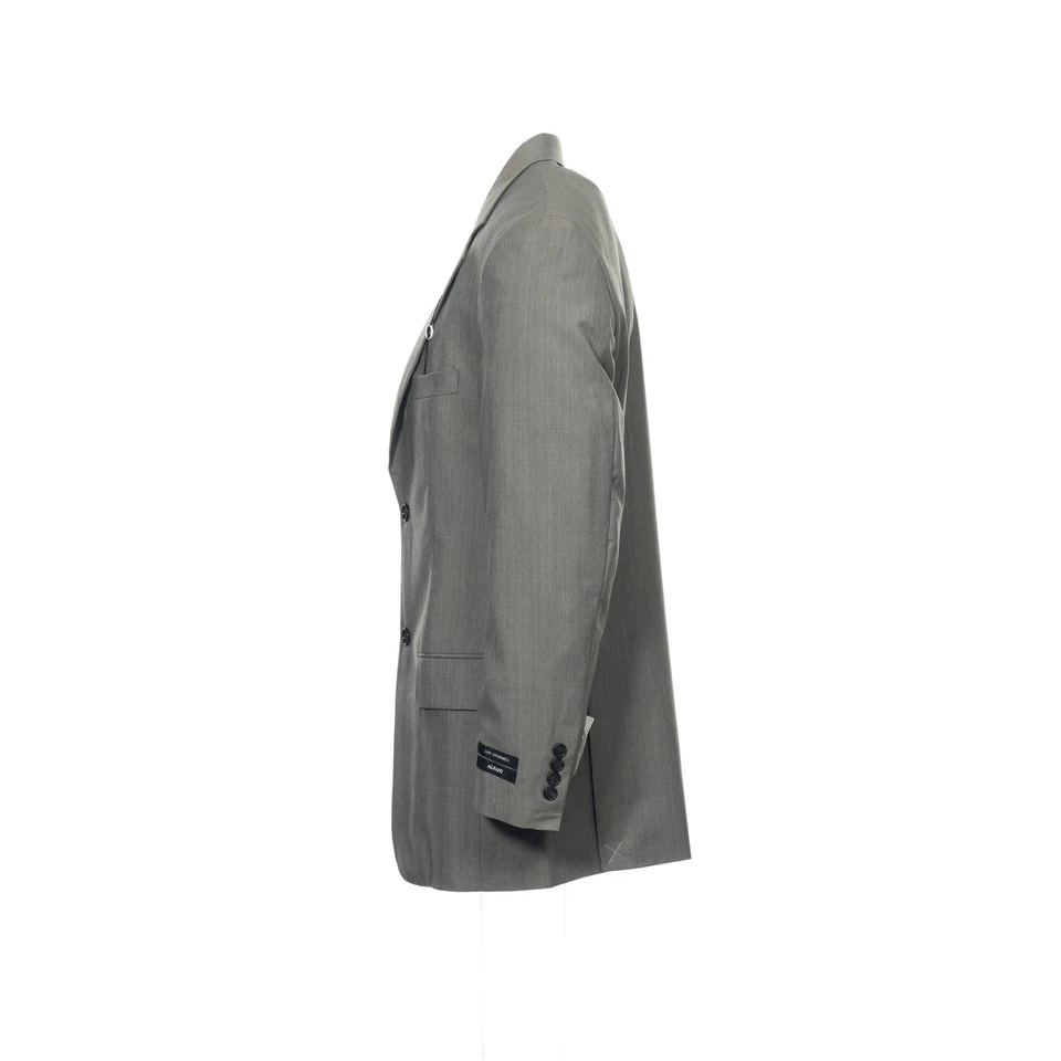 Alfani 男式灰色 2 纽扣运动外套夹克套装分开(40 短,灰褐色) — 第 2/4 张图片