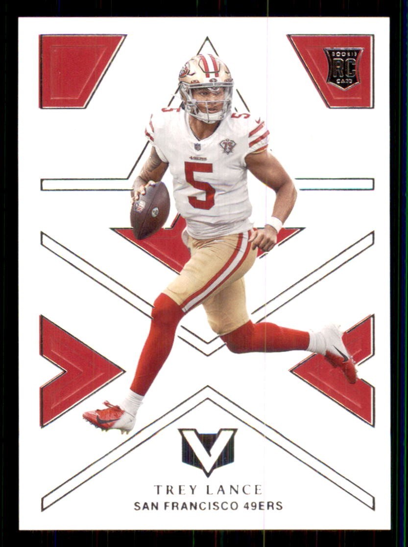 2021 Chronicles Vertex #V-3 Trey Lance Rookie RC 49ers