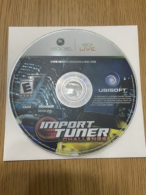 Import Tuner Challenge Xbox 360 Disc Only