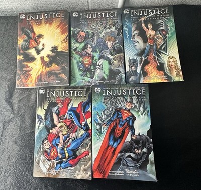 Injustice Gods Among Us: Year 1-5 Softcover Graphic Novel Complete Collection