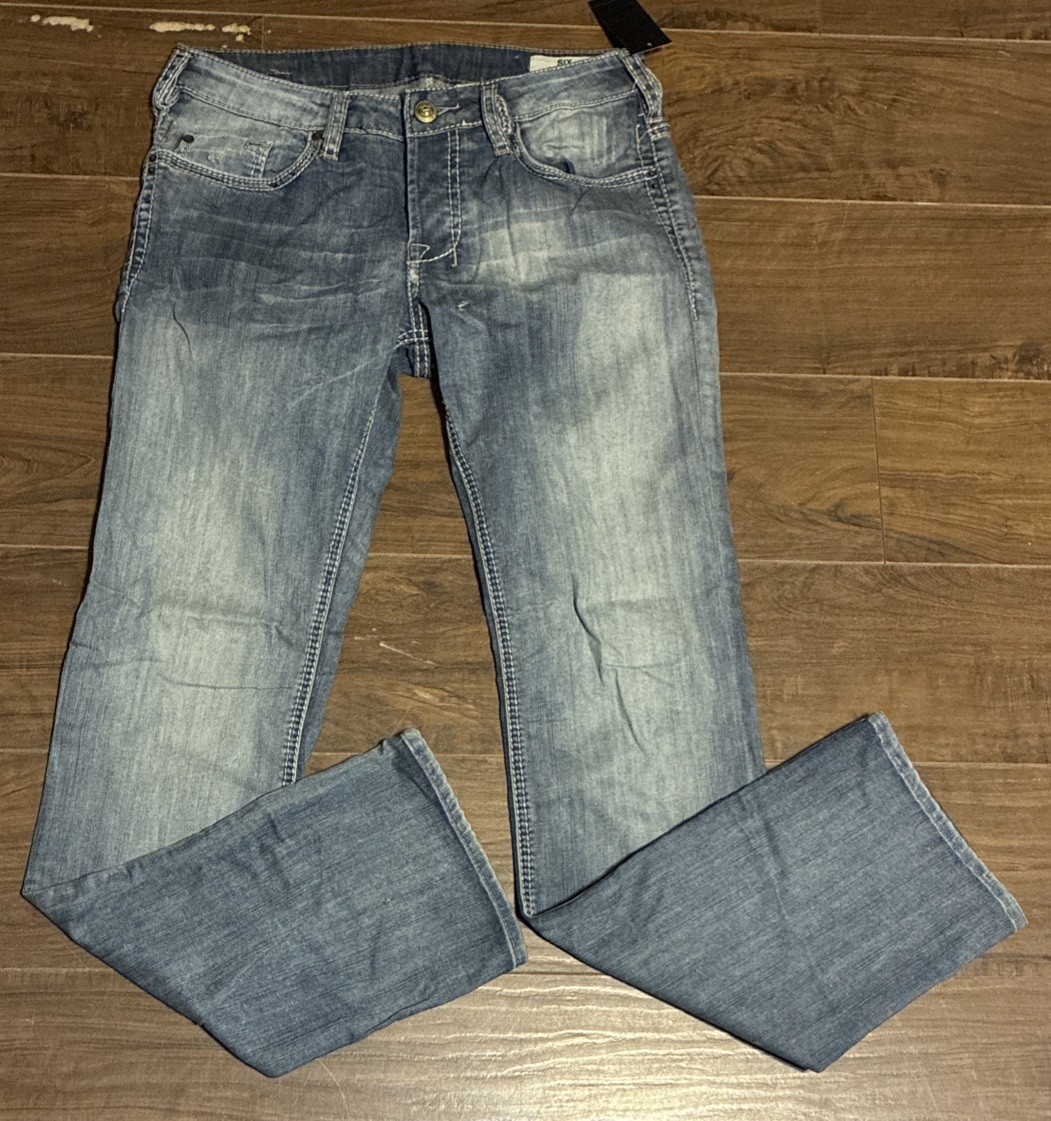 Buffalo David Bitton Six Slim Blue Jeans Size: Waist 30 Leng