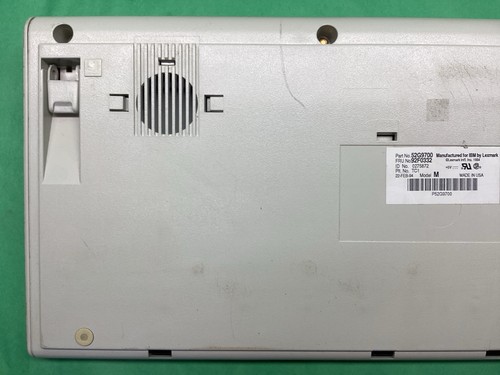 IBM Model M Lexmark Mechanical Buckling Spring PS/2 Keyboard 52G9700 - Blue Logo - 第 10/14 張圖片